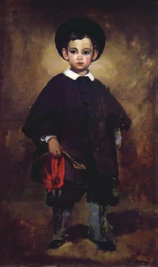 Edouard Manet Le petit Lange oil painting image